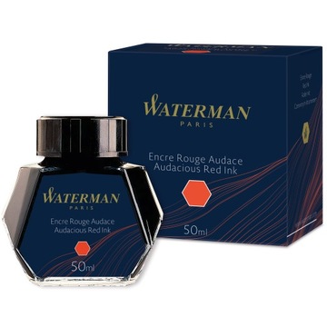 РУЧКА WATERMAN, КРАСНЫЕ ЧЕРНИЛА, КАРТРИДЖ ДЛЯ РУЧКИ
