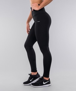 LEGGINSY FITNTESS YOGA SPORT Z WYSOKIM STANEM - M