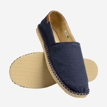 HAVAIANAS ESPADRYLE MĘSKIE NIEBIESKIE 43 ŻLA