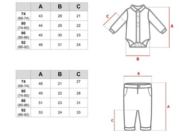 ЭЛЕГАНТНЫЙ КОМПЛЕКТ КОСТЮМА 4 шт. из РУБАШКИ 92
