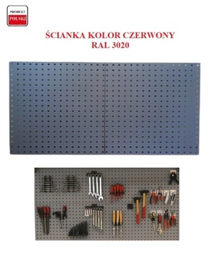 Tablica 1200 warsztat narzędzia ZAWIESZKI ścianka panel pojemniki kolory