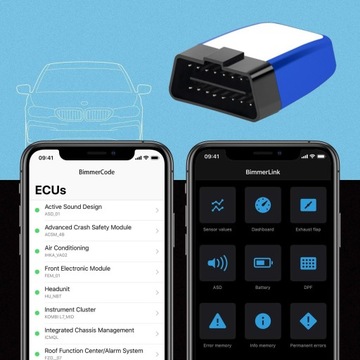 Vgate vLinker BM+ BT 4.0 Кодирование BMW BimmerCode
