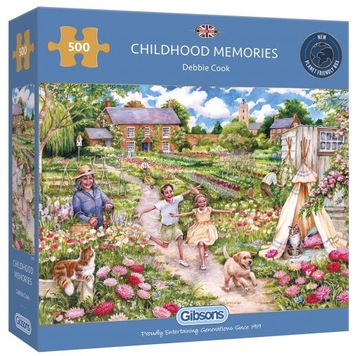 Puzzle 500 Dębnie Cook CHILDHOOD MEMORIES GIBSONS