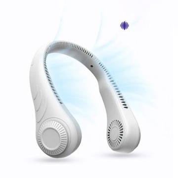 МИНИ-ВЕНТИЛЯТОР ПОРТАТИВНЫЙ USB-ВЕНТИЛЯТОР ПОДВЕСНЫЕ НАУШНИКИ 3 РЕЖИМА 1200 мАч