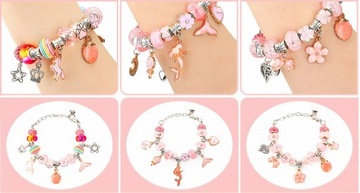 НАБОР ДЛЯ ИЗГОТОВЛЕНИЯ ЮВЕЛИРНЫХ БРАСЛЕТОВ, КУЛОНОВ, БУСИН, ПОДАРОЧНАЯ КОРОБКА