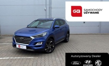 Hyundai Tucson III SUV Facelifting 2.0 CRDi 185KM 2019 Hyundai Tucson 2.0 D 185KM 4WD 8AT STYLE Salon PL 2.0 Diesel 185KM