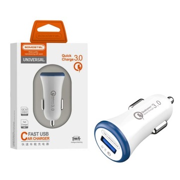 Ładowarka samochodowa do telefonu USB 3.0 Somostel