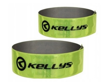 Opaski Taśmy odblaskowe KELLYS SHADOW 2szt yellow