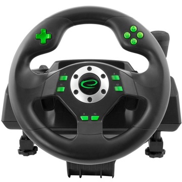 KIEROWNICA GAMINGOWA PC PS3 BIEGI PEDAŁY WIBRACJE