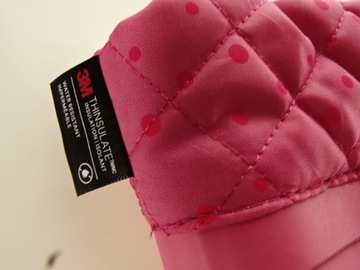 __next__детские резиновые сапоги РОЗОВЫЕ ИЗОЛИРОВАННЫЕ__26.5__НОВИНКА