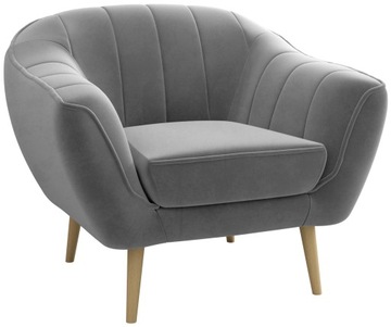 Styl skandynawska 1 osobowa sofa fotel