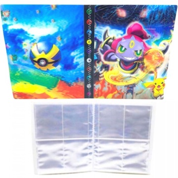 POKEMON ALBUM 3D KLASER na 240 kart pokemony karty albumy