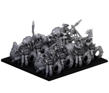 Mounted Coast Goblins x10 - Highlands Miniatures