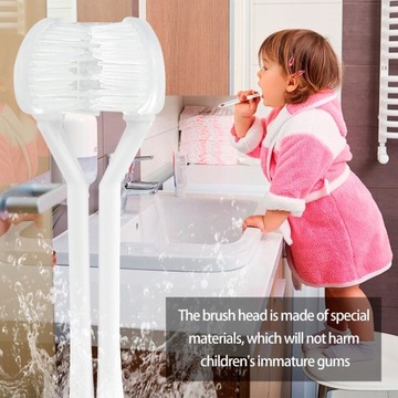 3 Sided Toothbrush Soft Gentle Kids Autism To