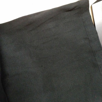 Nike Essential Czarna prążkowana sukienka z małym logo Swoosh S