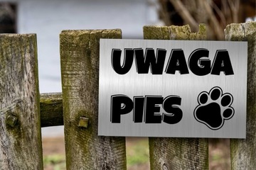 Знак ВНИМАНИЕ ПЛОХАЯ СОБАКА