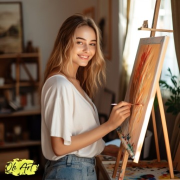 Живопись после детей.
