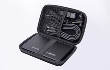 ЗАЩИТНЫЙ ЧЕХОЛ ORICO TRAVEL CASE ДЛЯ ЖЕСТКОГО ДИСКА И АКСЕССУАРОВ GSM