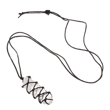 Naszyjnik choker z wisiorkiem z kamienia naturalnego dla kobiety i