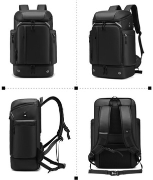 Рюкзак Outwalk 7716 для ноутбука 15,6, карман для обуви, черный