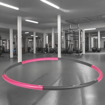 СКЛАДНАЯ ПЕНА ДЛЯ ПОХУДЕНИЯ ФИТНЕСА HULA HOP 90 СМ SPORTVIDA