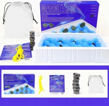 СТРАТЕГИЧЕСКИЕ ШАХМАТЫ, ОБРАЗОВАТЕЛЬНЫЕ МАГНИТНЫЕ КАМНИ, НАБОР 30 ШАРОВ