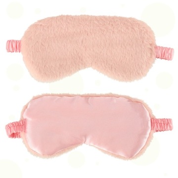 Маска для глаз, маска для сна, розовая