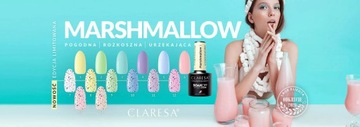 CLARESA MARSHMALLOW HYBRID ПОЛИРОВКА С БЕЛЫМИ ТОЧКАМИ