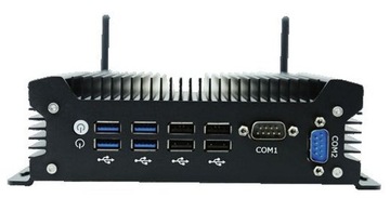 Промышленный мини-ПК без вентилятора G12 VGA HDMI USB COM RS232 RJ45
