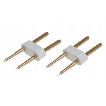 KONEKTOR 2 PIN DO TAŚM LED 12/24/230V ZESTAW 5szt