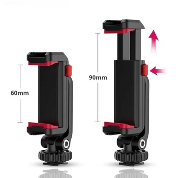 Вращающийся на 360° держатель адаптера-штатива для смартфона на штативе