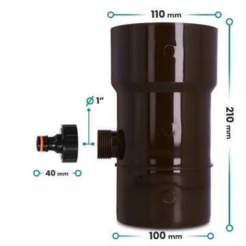 Дождливый ловец 110 мм коллекционер дождевой воды Ryl X5 REAPT