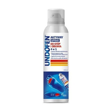 Undofen Aktywny Spray do stóp i obuwia 4w1