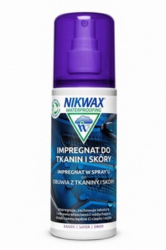 Spray do butów skórzanych z membraną Gore-Tex NIKWAX 125ml