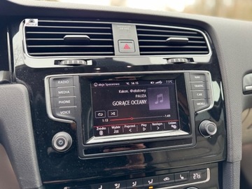 Volkswagen Golf VII Hatchback 3d 1.4 TSI BlueMotion Technology 150KM 2014 Volkswagen Golf 1.4 TSI 150KM, highline, skora, GRZANE FOTELE, polecam 1.4, zdjęcie 29