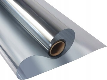 Зеркальная пленка односторонняя, готовая, 200 х 60 см.