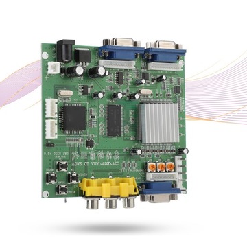 Аркадная игра от CGA/EGA/YUV/RGB до VGA HD