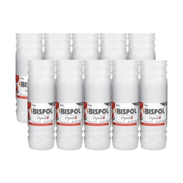 BISPOL Ognik WP4 Wkłady do zniczy parafinowe Rzeczywisty czas palenia 96h