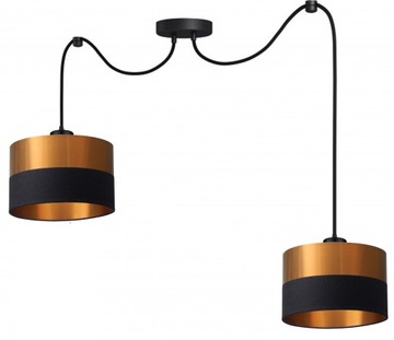 LAMPA WISZĄCA/SUFITOWA LED LOFT PAJĄK 2 1/2 C/M
