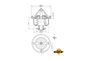 TERMOSTAT TEKUTINY CHLADÍCÍ CITROEN C4 AIRCROSS C-CROSSER