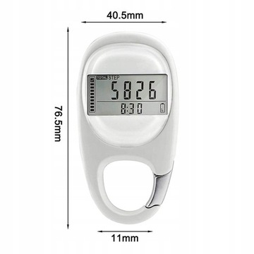 Easy Pedometer For Walking - With Large Display