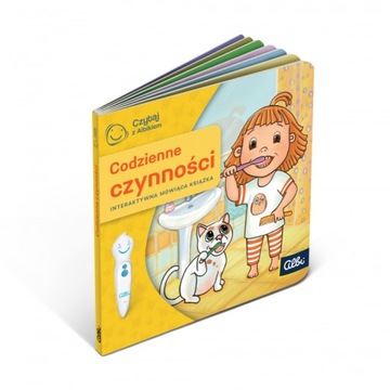 CZYTAJ Z ALBIKIEM INTERAKTYWNA KSIĄŻKA CODZIENNE CZYNNOŚCI ALBI ALBIK 2+