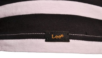 LEE t-shirt BLACK regular STRIPE TEE _ M