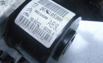 Wtyczka do ABS Peugeot 9675185380 10.0970-1170.3