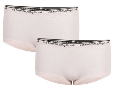 Majtki LEE COOPER damskie HIPSTERS Bawełniane 2-PAK tu S