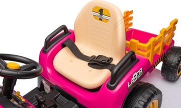 ТРАКТОР ДЛЯ ДЕТСКОГО АККУМУЛЯТОРА 12В 2х45ВТ ПРИЦЕП ДИСТАНЦИОННЫЙ