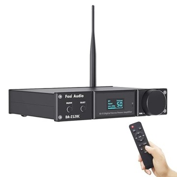 Fosi Audio DA2120C wzmacniacz Bluetooth ulepszony, aptX 24Bit/192kHz
