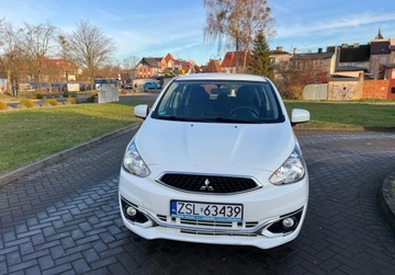Mitsubishi Space Star Hatchback 5d Facelifting 1.0  71KM 2019 Mitsubishi Space Star Sprowadzony. Zarejestrowany w PL. Ubezpieczony. 71KM, zdjęcie 1