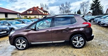 Peugeot 2008 I SUV 1.6 VTi 120KM 2014 Peugeot 2008 BENZYNA PANORAMA alcantara nawigacja super oakzja, zdjęcie 17