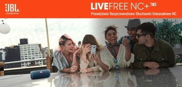 БЕСПРОВОДНЫЕ НАУШНИКИ JBL LIVE Free NC+ TWS IPX7